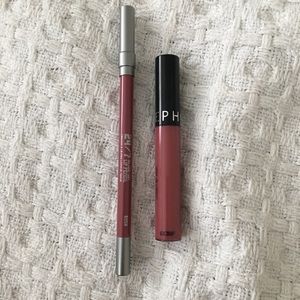 Sephora and Urban Decay lip pencil and stain
